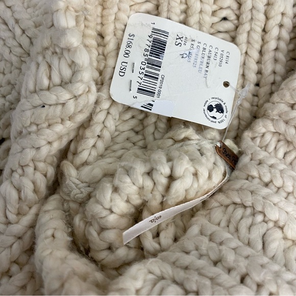 NEW Free People My Only Sunshine Sweater XS - Picture 5 of 8